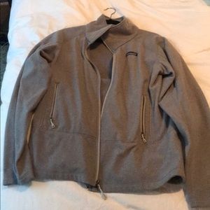 GREY FLEECE ZIP UP PATAGONIA JACKET